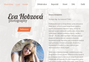 Web EvaHobzová.cz