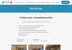 Web phramed.cz