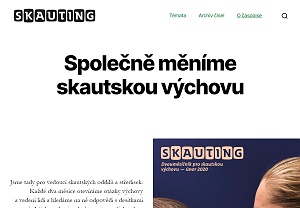 Web casopis.skauting.cz