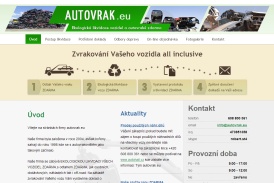 Web Autovrak.eu